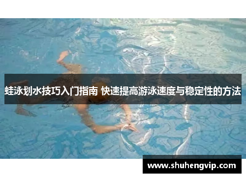 蛙泳划水技巧入门指南 快速提高游泳速度与稳定性的方法